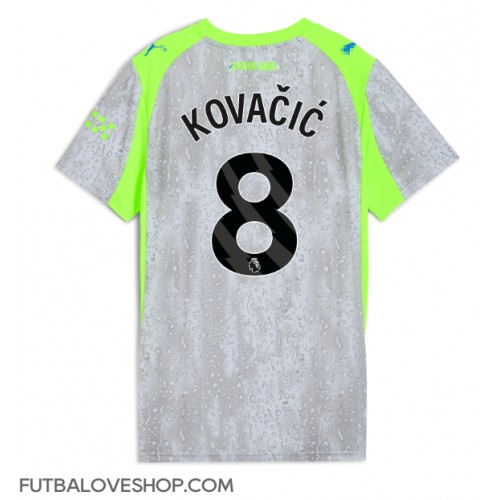 Dres Manchester City Mateo Kovacic #8 Tretina pre Ženy 2025-26 Krátky Rukáv